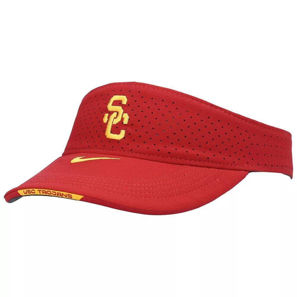 Men's Nike Cardinal USC Trojans 2021 Sideline Performance Visor, Red Product Image