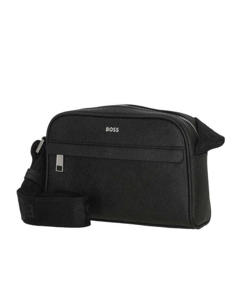 HUGO BOSS Zipped Shoulder Bag In Black Product Image