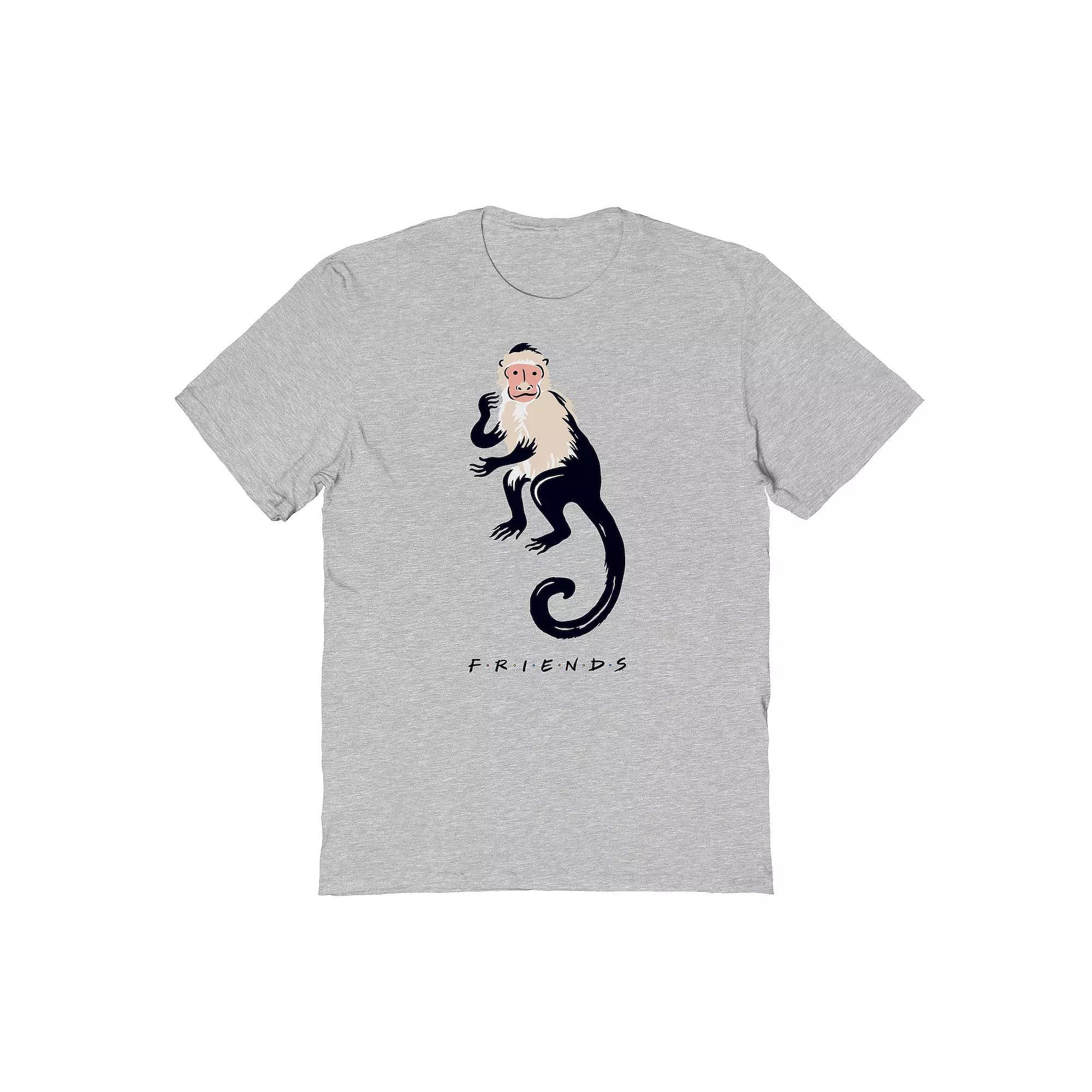 Men's Marcel The Monkey Graphic Tee, Size: XXL, Sport Gray Product Image
