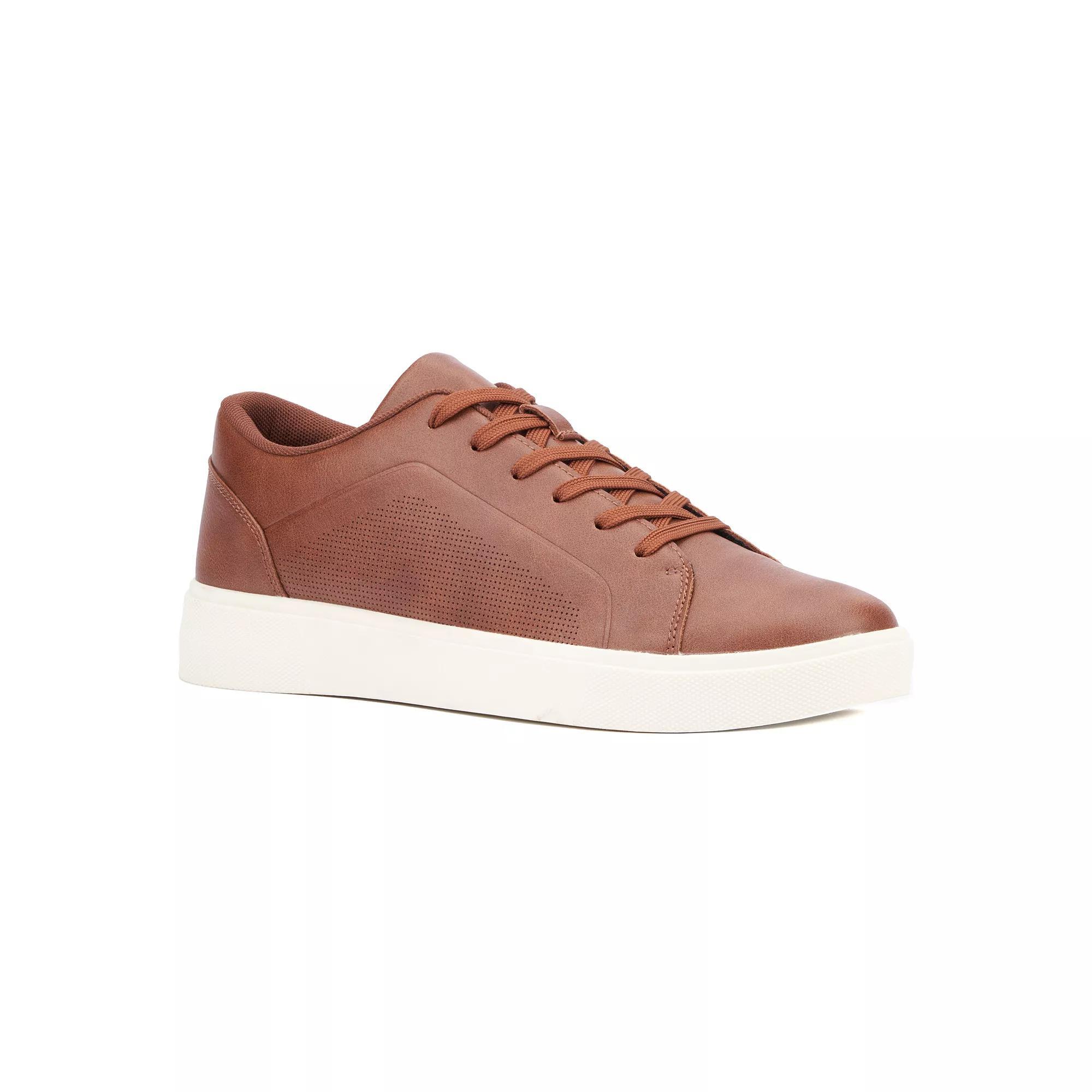 New York & Company Rupertin Men's Low-Top Sneakers, Size: 11, Black Product Image