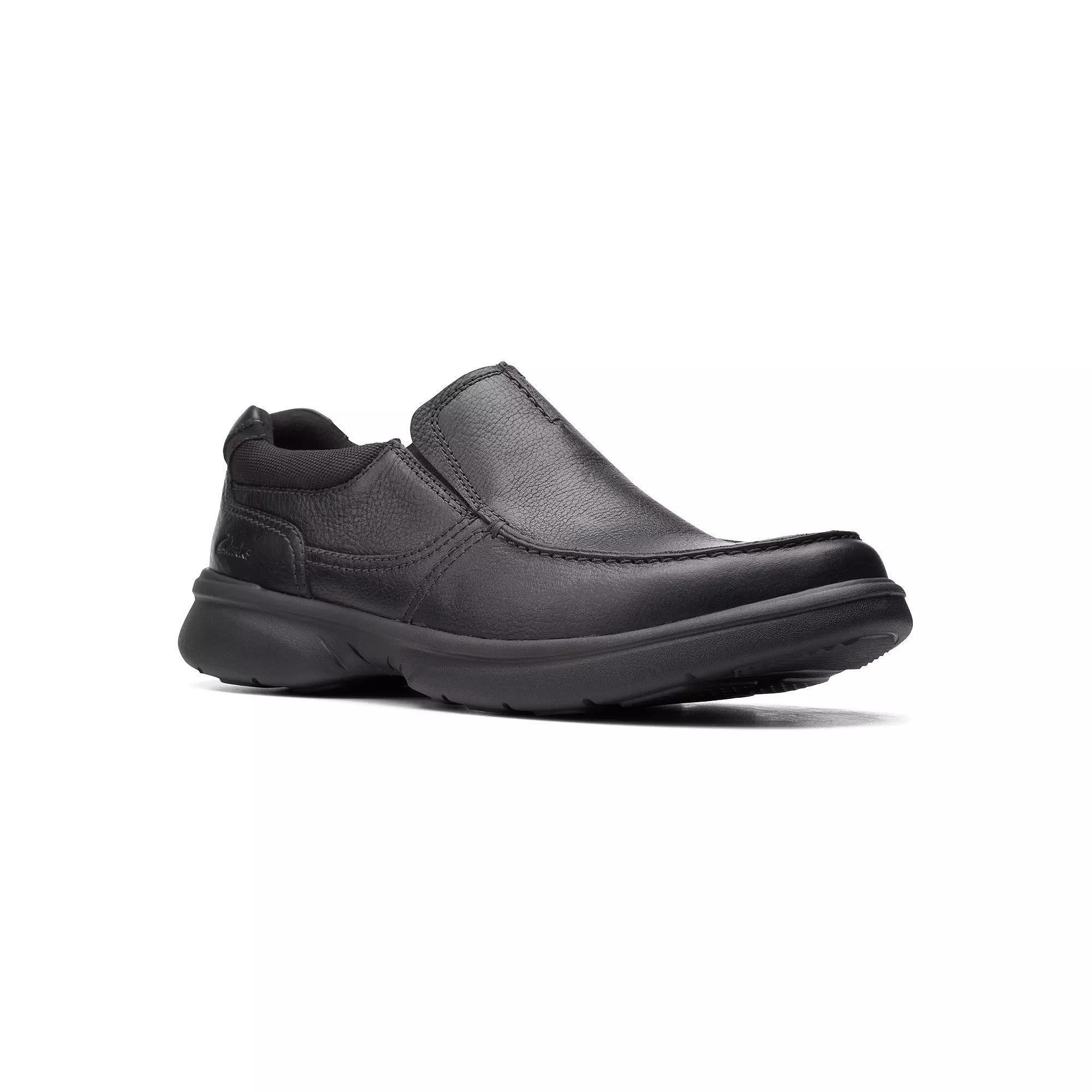 Clarks® Bradley Free Men's Loafers, Size: 9.5 Wide, Black Product Image