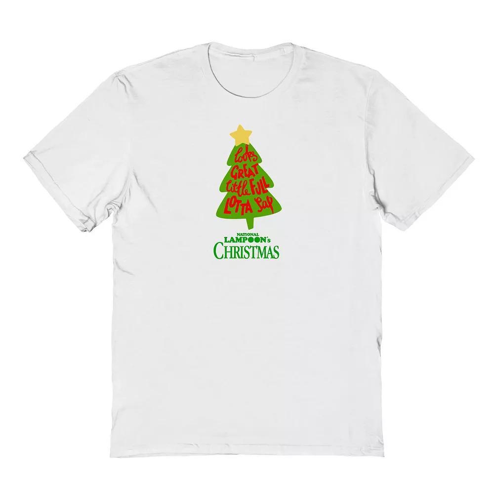 Men's Looks Great Christmas Tree National Lampoon's Christmas Vacation Graphic Tee, Size: XXL, White Product Image