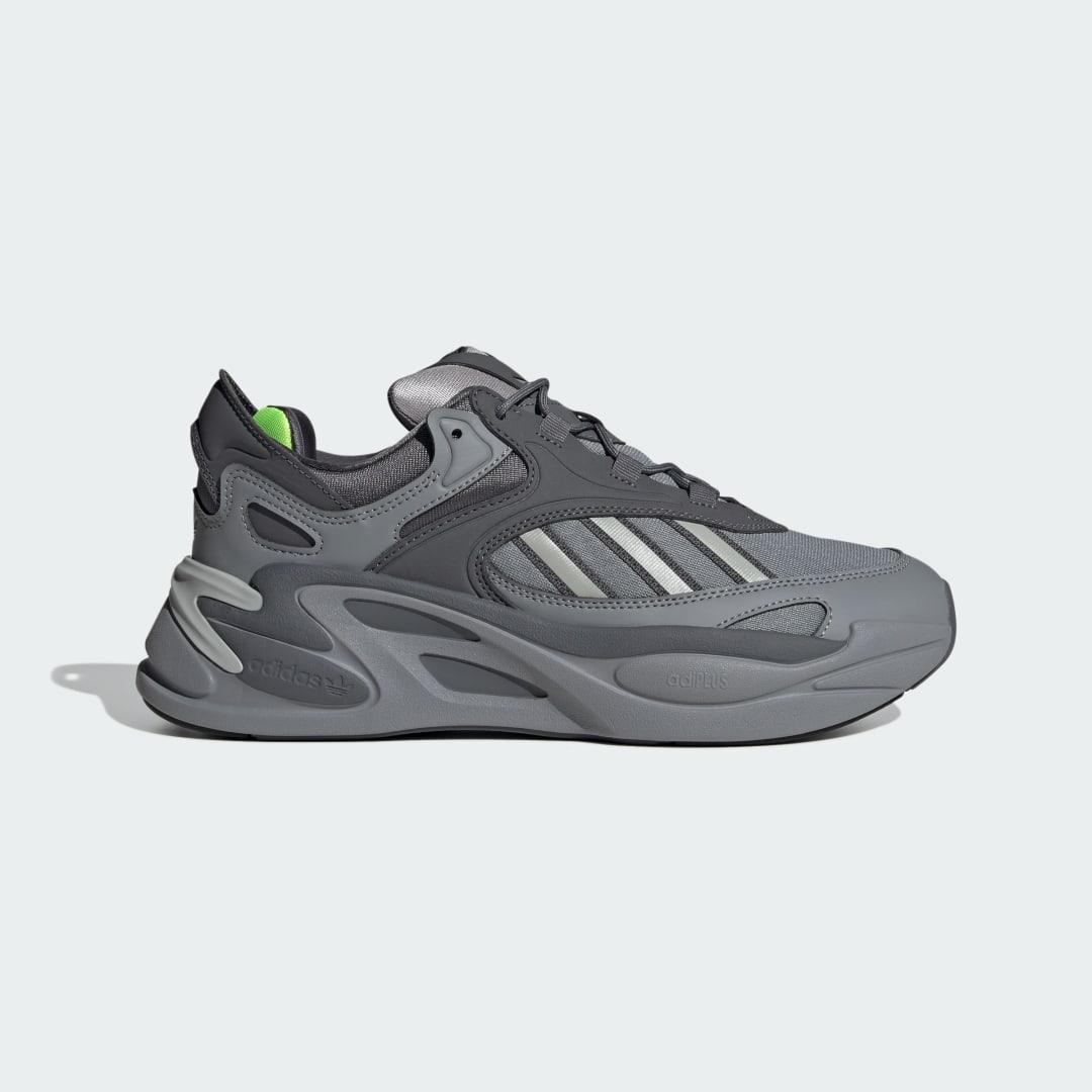adidas Originals Mens OZMORPH - Shoes Silver Pebble/Shadow Olive/Focus Olive Product Image