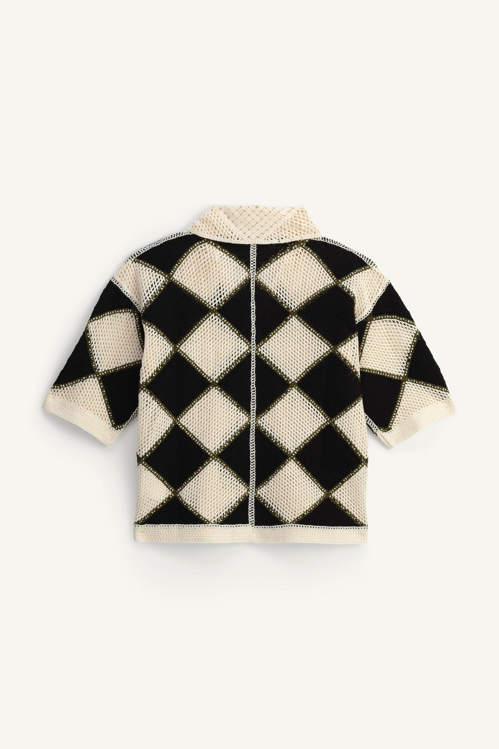 LIMITED EDITION DIAMOND KNIT SHIRT Product Image