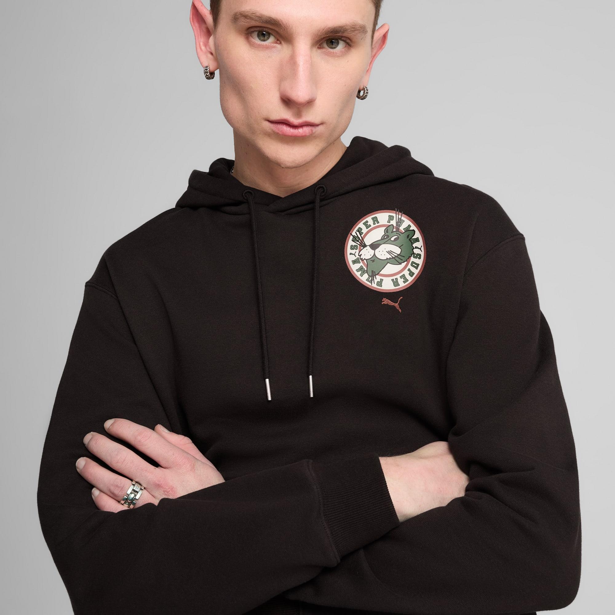 GRAPHICS Super PUMA Men's Hoodie Product Image