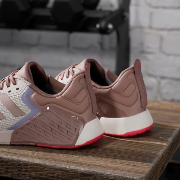 adidas Dropset 3 strength training shoes Lucid Pink 5 Womens Product Image