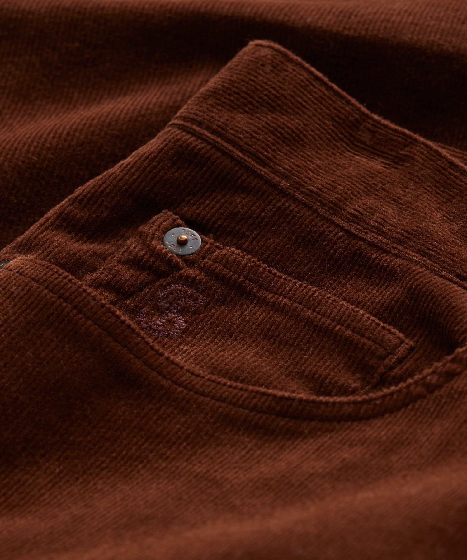 Slim Fit 5-Pocket Corduroy Pant Product Image