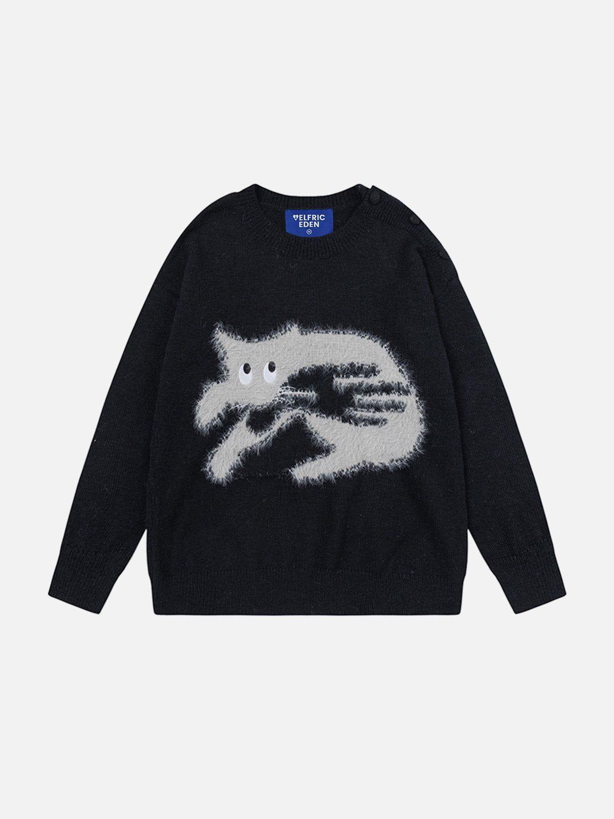 Aelfric Eden Cute Cat Sweater Product Image