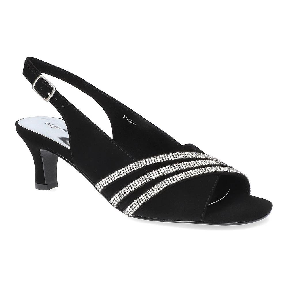 Easy Street Teton Women's Dress Heel Sandals, Size: 7, Black Lamy Product Image