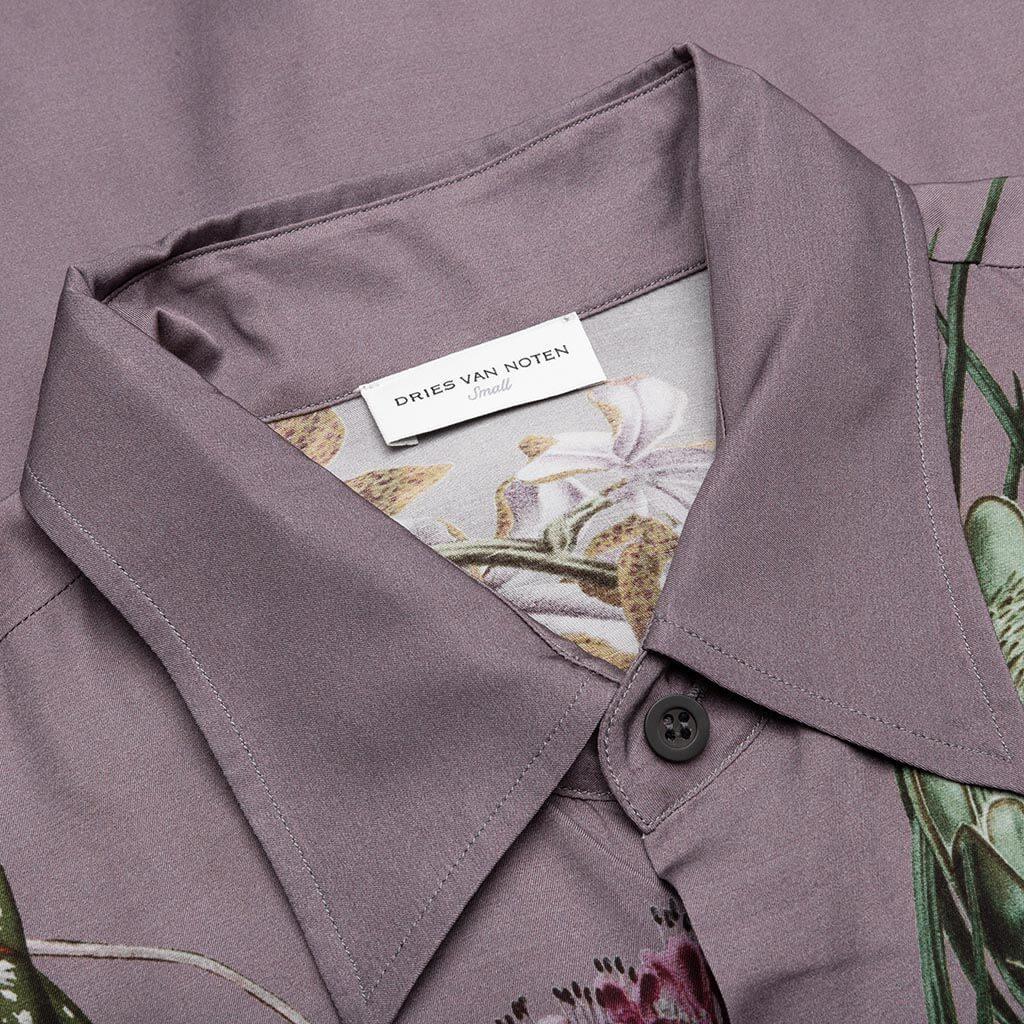 Cassidye Floral 7092 M.W. Shirt - Mauve Male Product Image