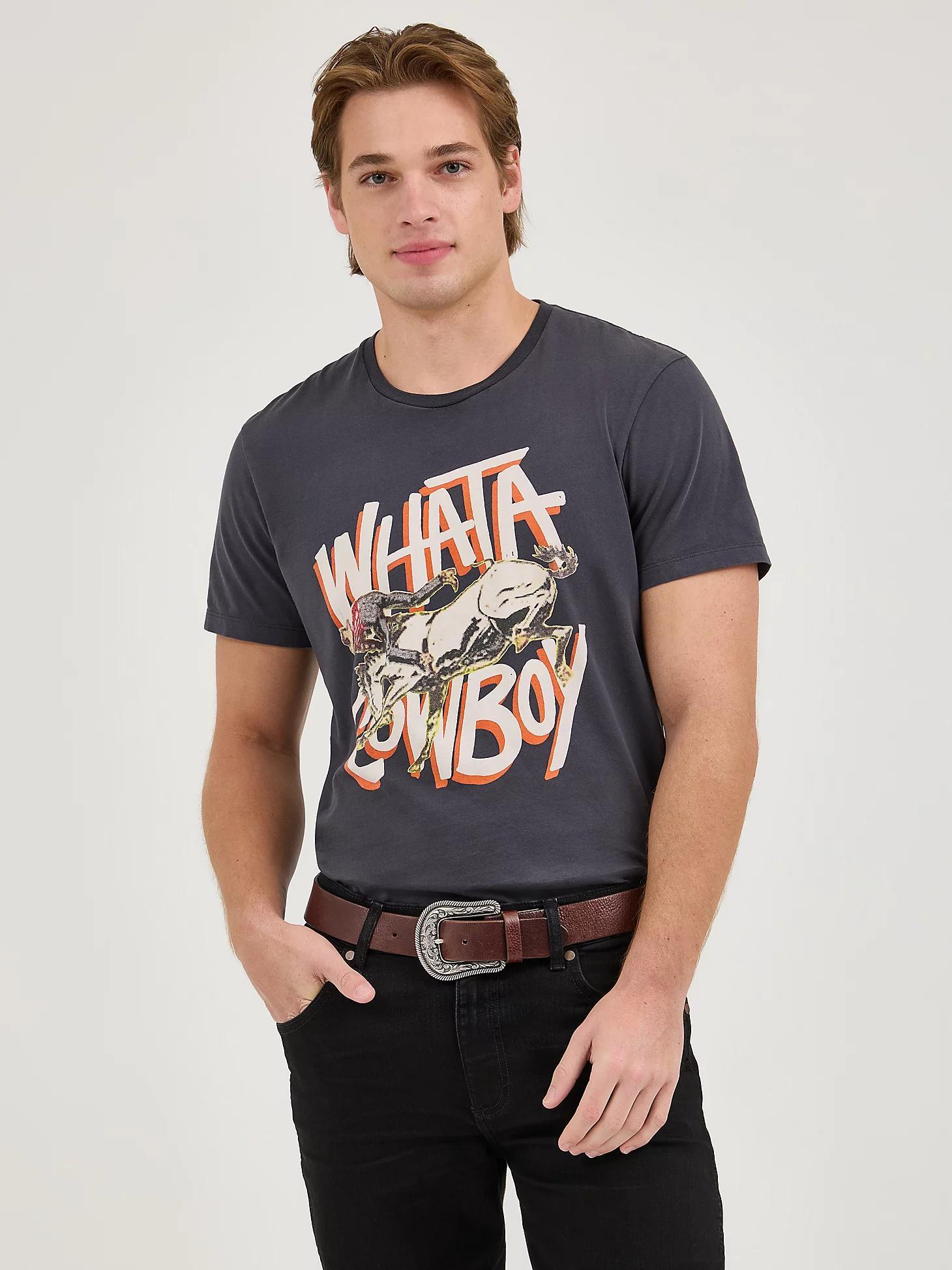Wrangler x Whataburger Men's Cowboy Graphic T-Shirt | Men's SHIRTS | Wrangler® Product Image
