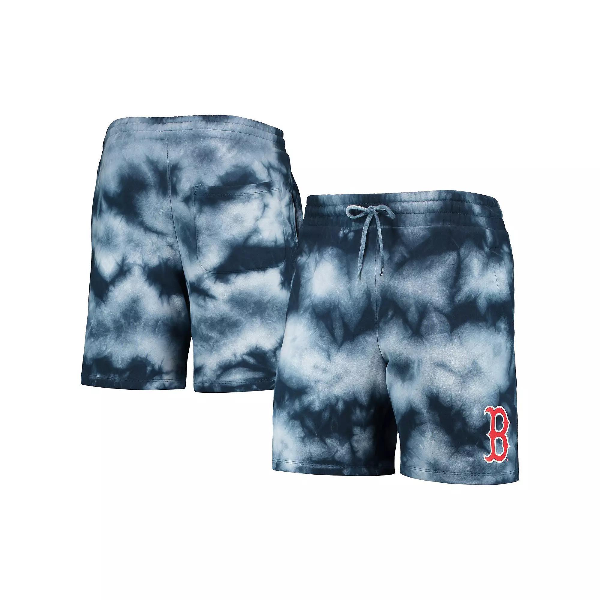 Men's New Era Navy Boston Red Sox Team Dye Shorts, Size: 3XL, Blue Product Image