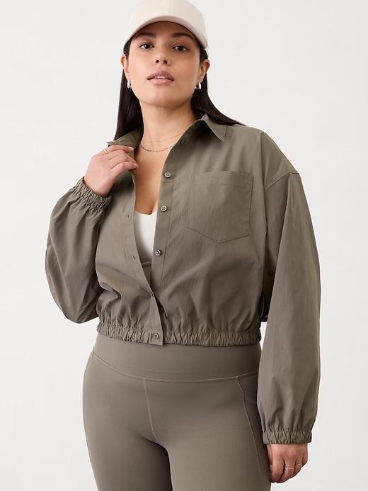 Midday Bubble Hem Shirt Product Image