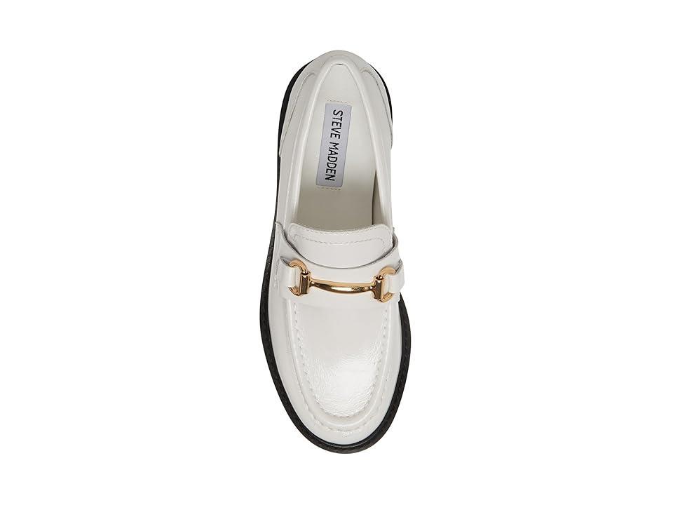 Steve Madden Mistor Loafer Leather) Women's Shoes Product Image