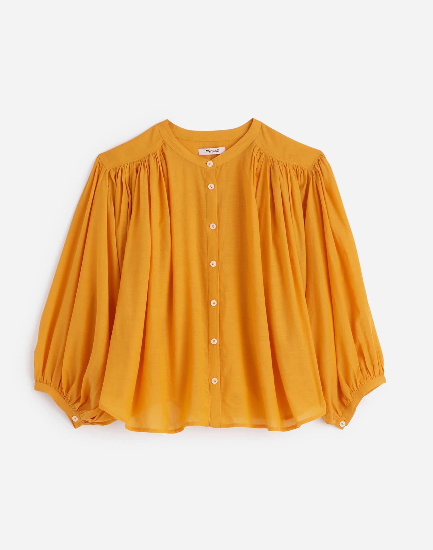 Balloon-Sleeve Top Product Image