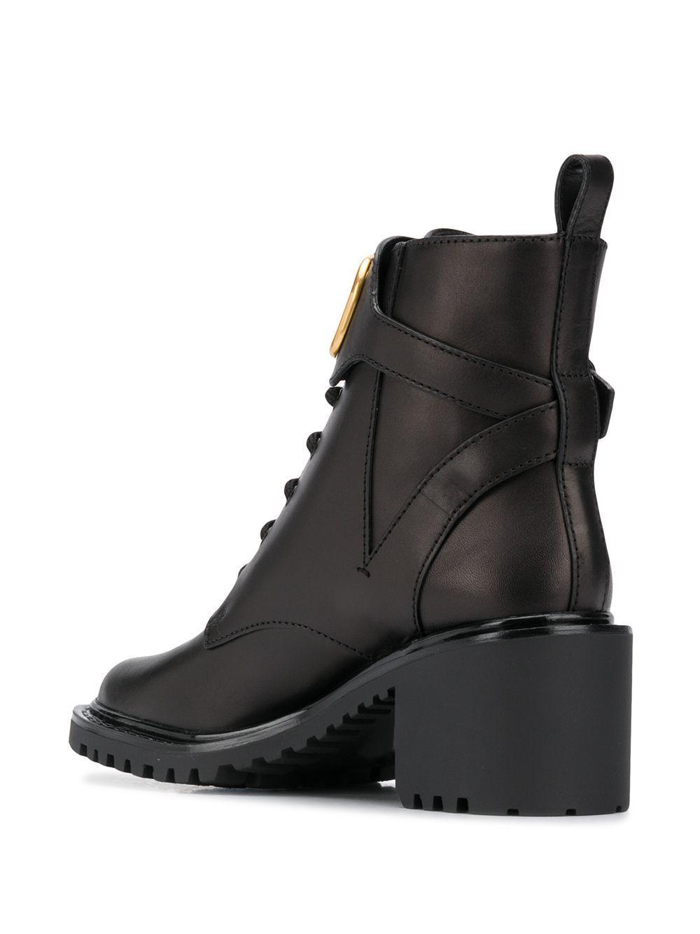 VLogo combat boots Product Image