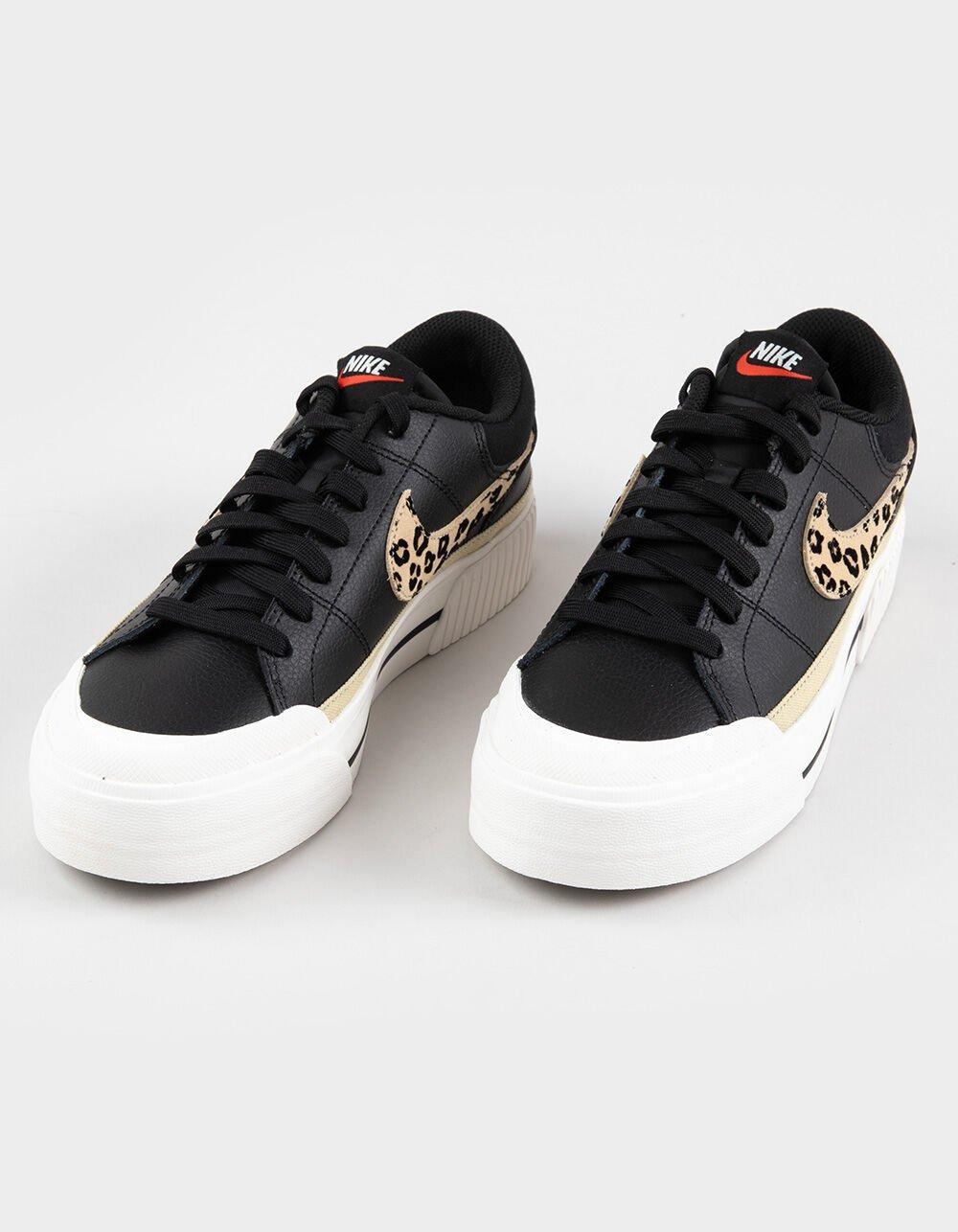 NIKE Court Legacy Lift Womens Shoes - LEOPARD Product Image