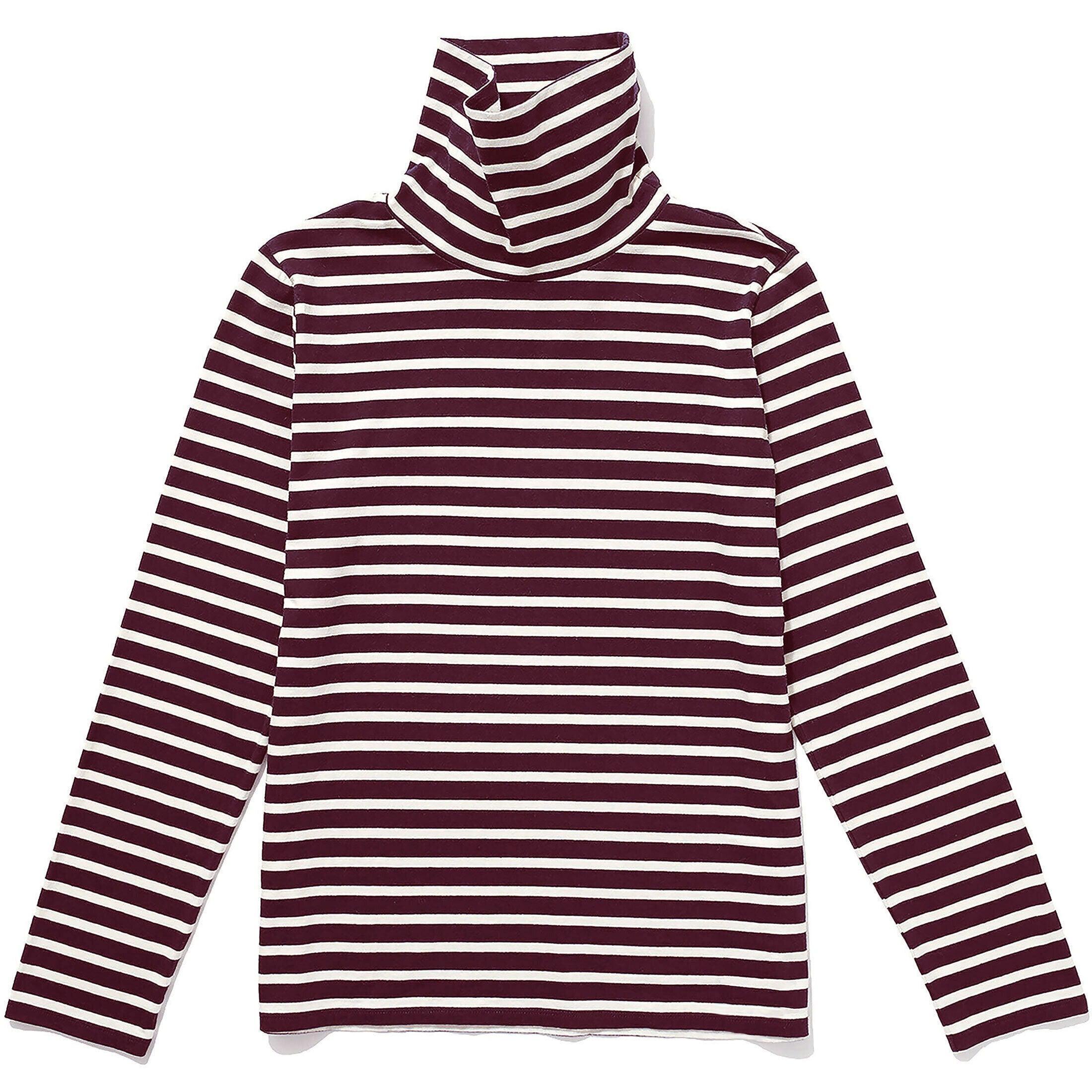 The Turtleneck - Navy/Cream Female Product Image