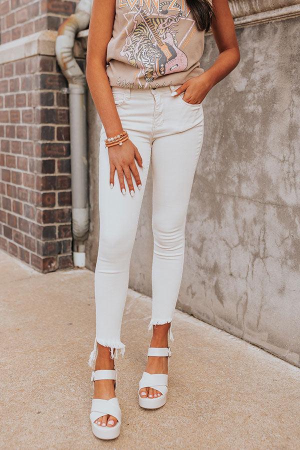 The Rush Mid Rise Ankle Skinny Product Image