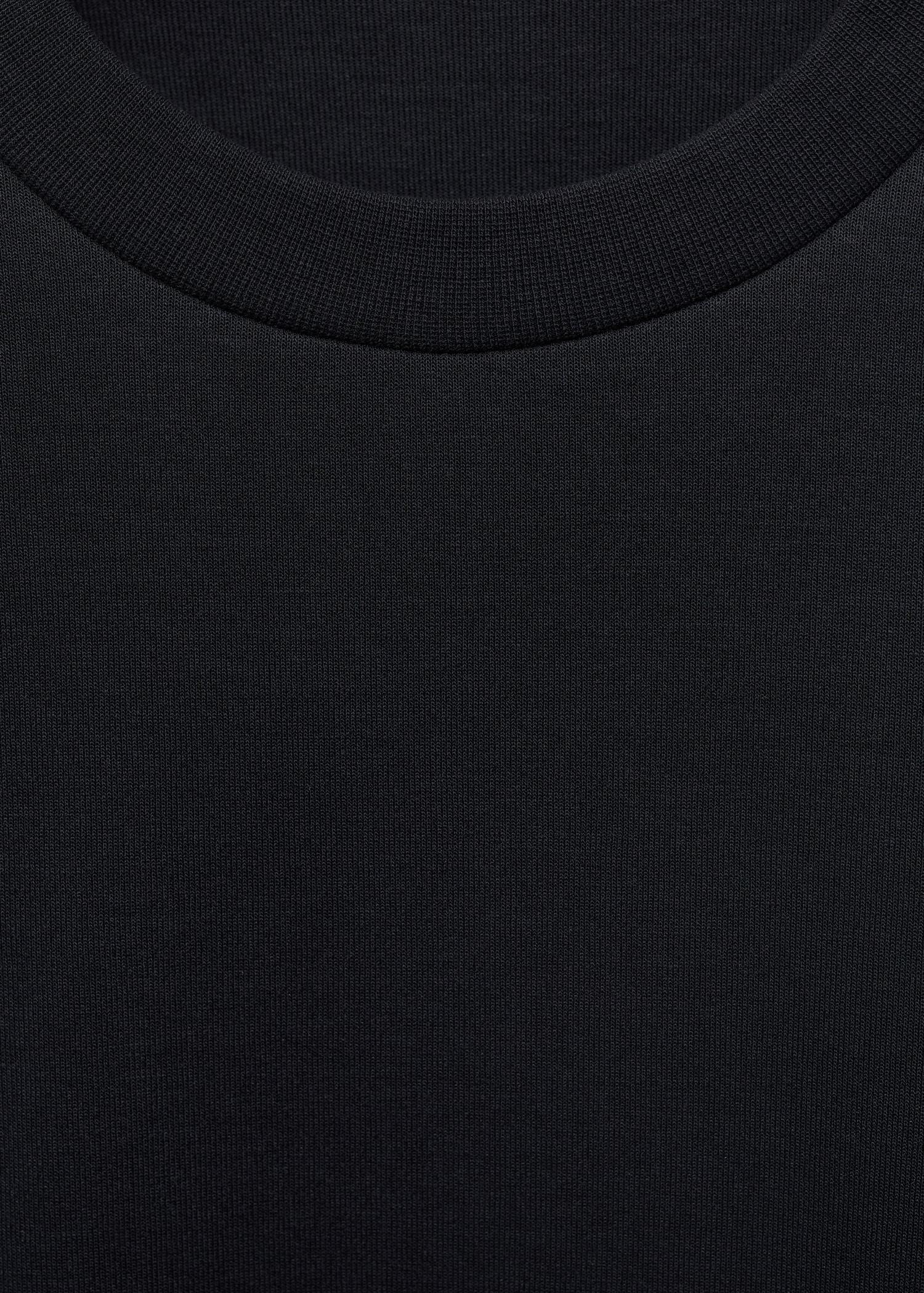Regular-fit cotton sweatshirt - Men | MANGO USA Product Image