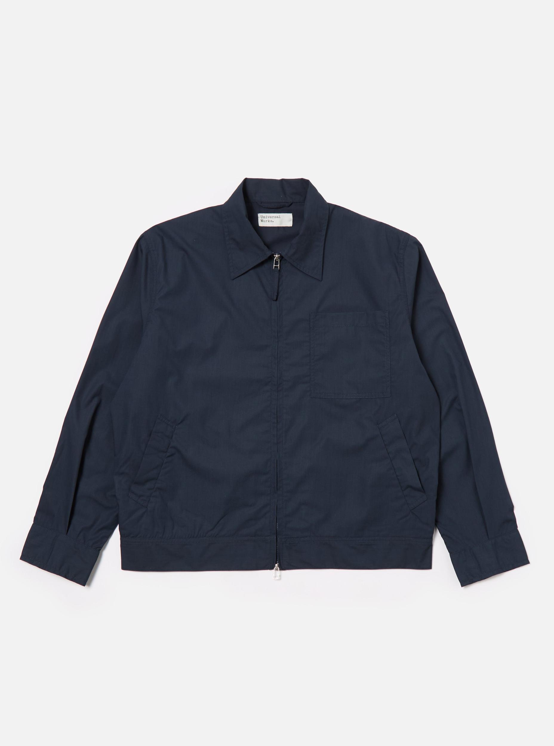 Navy Recycled Polytech Rose Bowl Jacket Product Image
