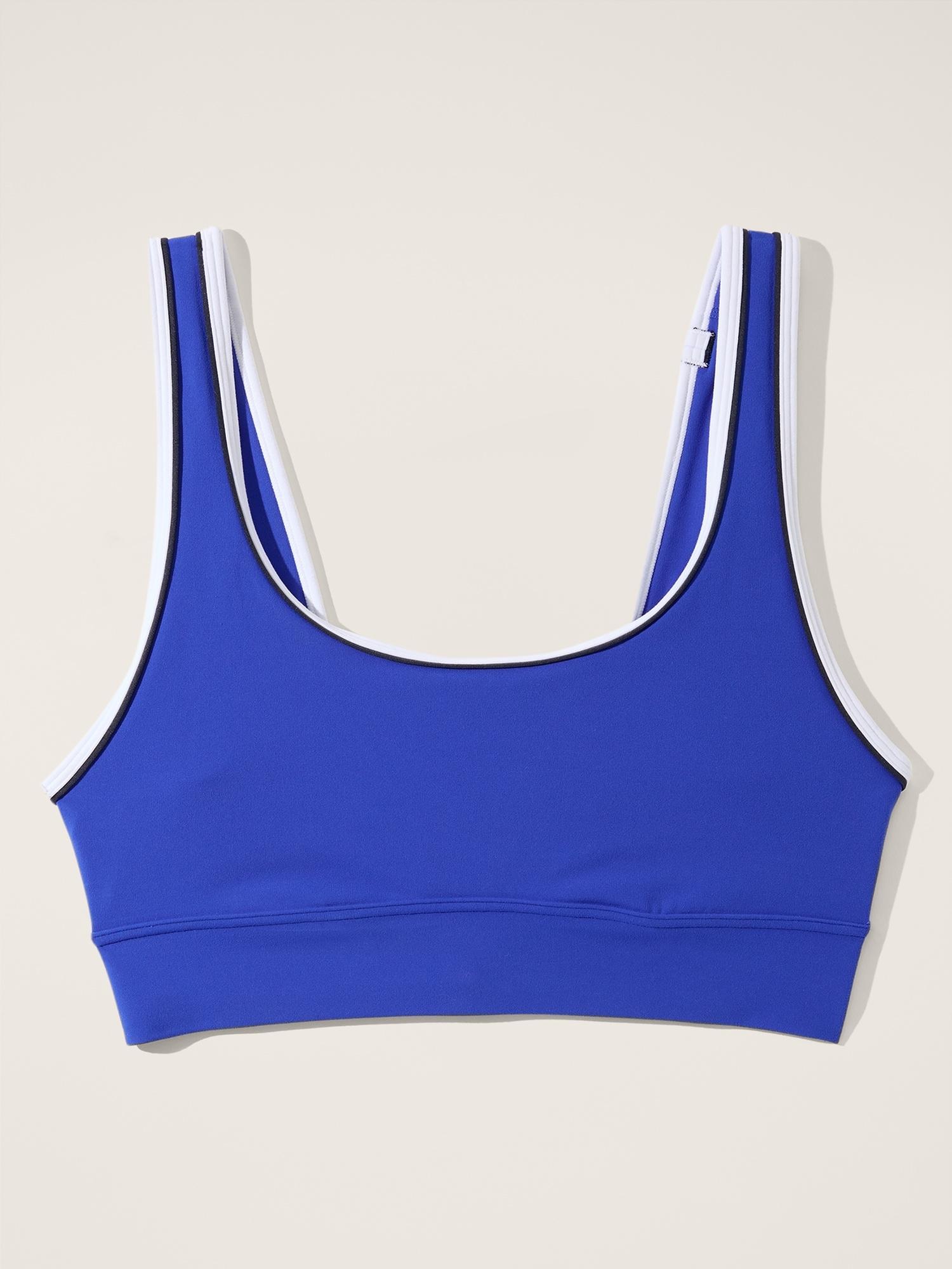 Breathe Longline Piping Sports Bra A-C Product Image