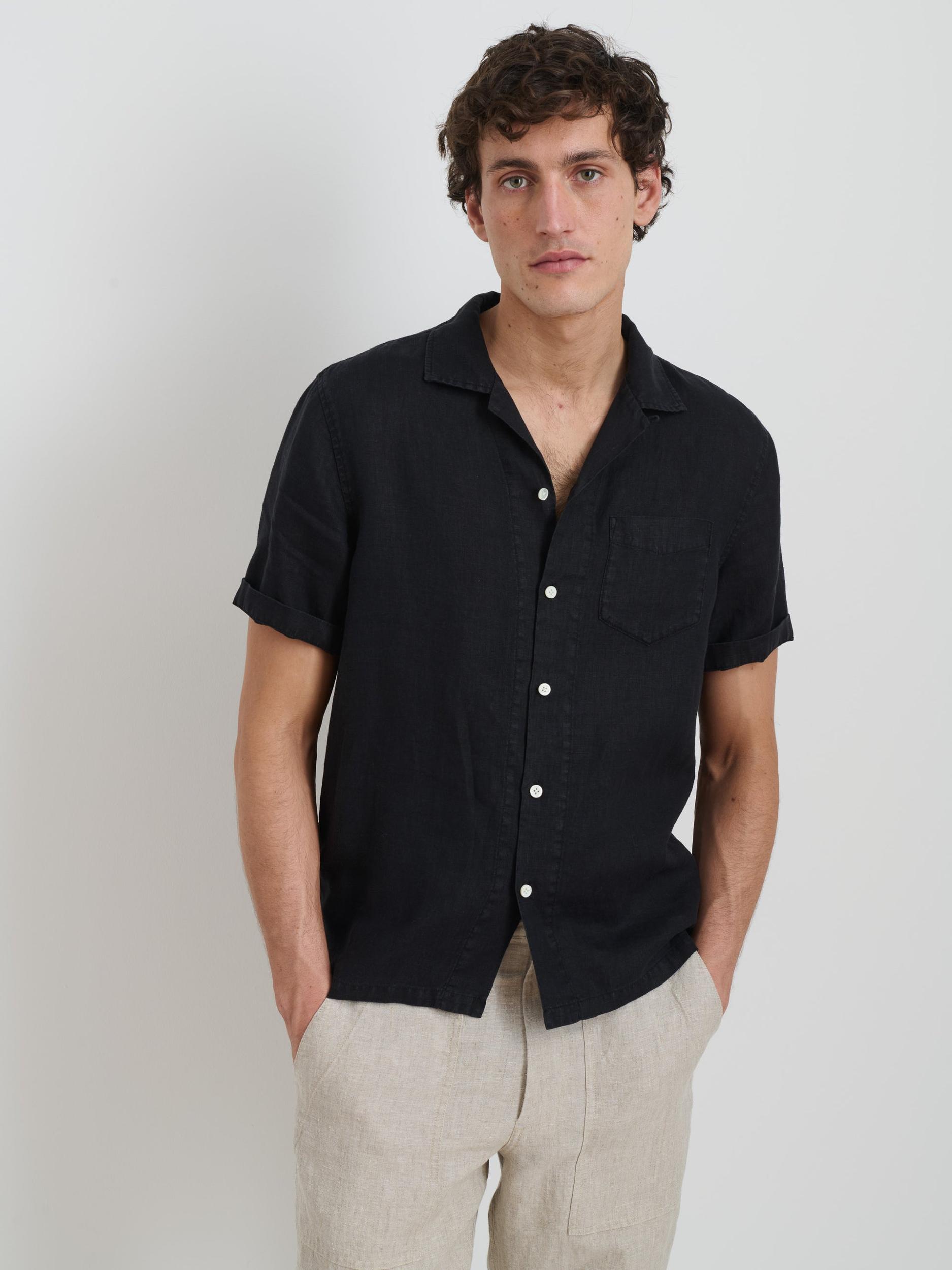 Camp Shirt In Linen Product Image