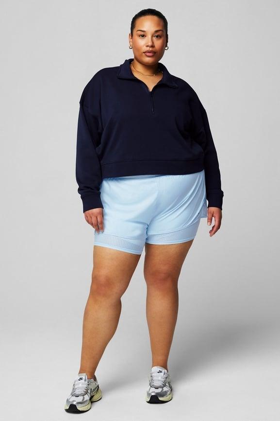 Year Round Terry Half Zip Sweatshirt Product Image