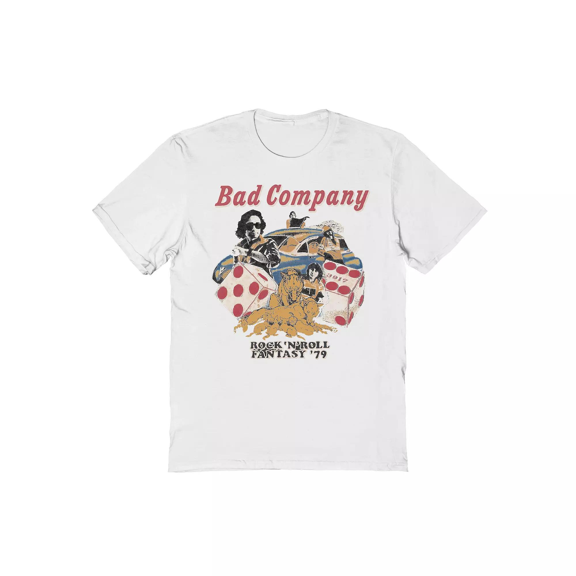 Men's Rock N Roll Fantasy 79 Graphic T-Shirt, Size: XXL, White Product Image
