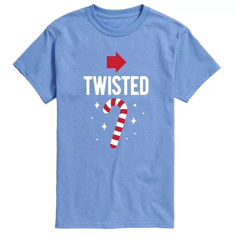 Mens Candy Cane Twisted Tee Product Image