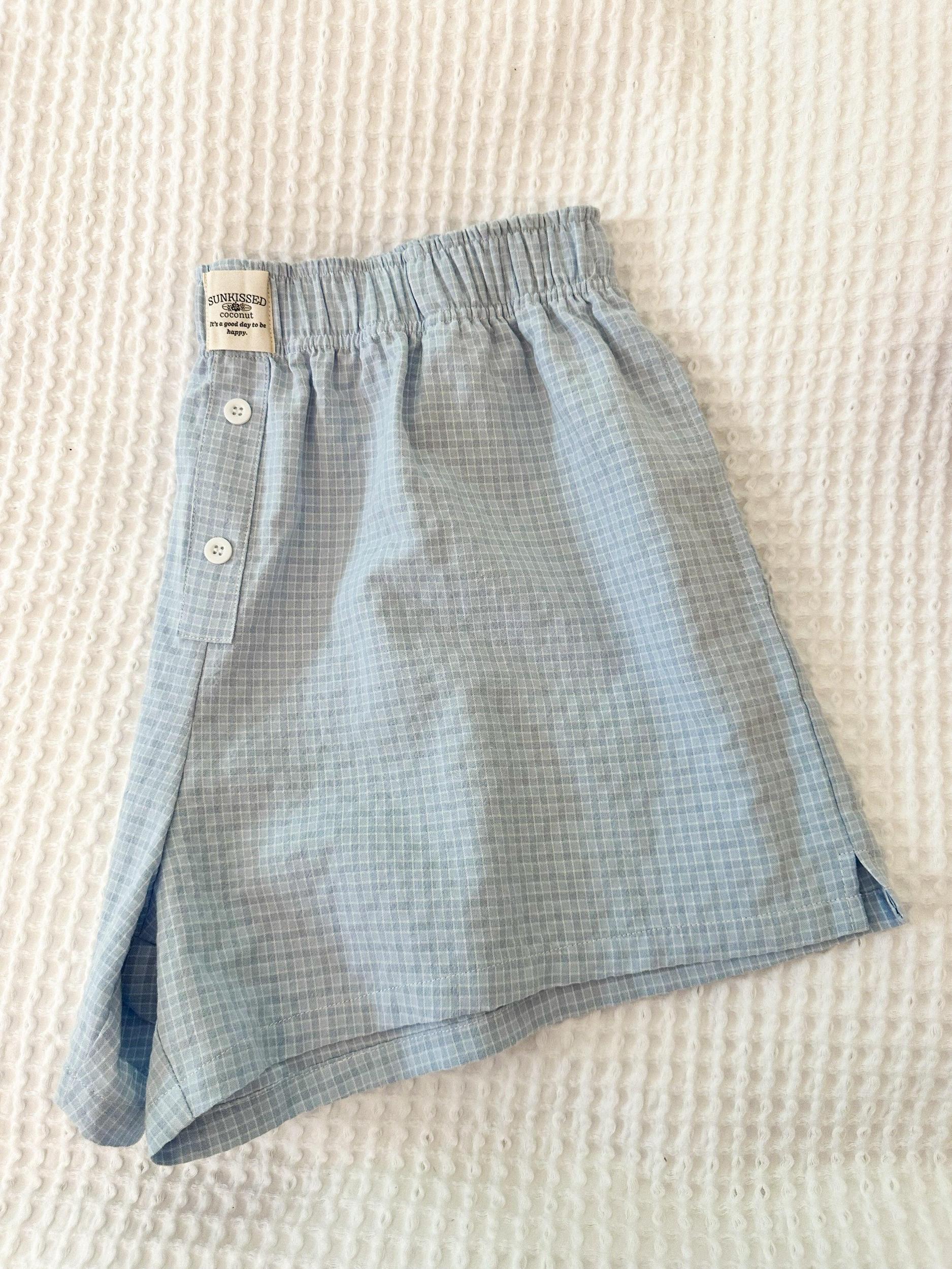 Blue Stripes Everyday Boxer Shorts Product Image
