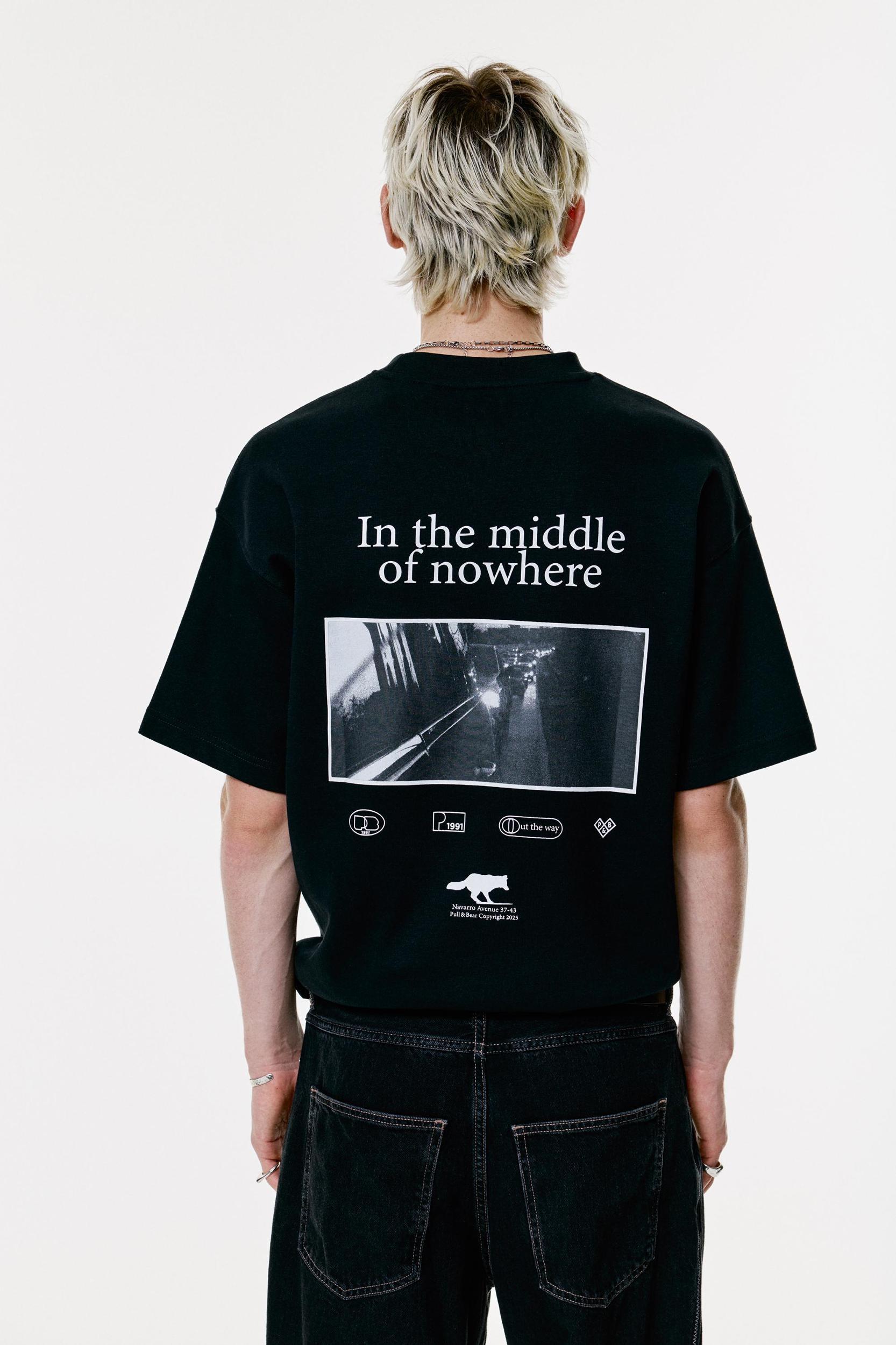 Boxy short sleeve sweatshirt Product Image