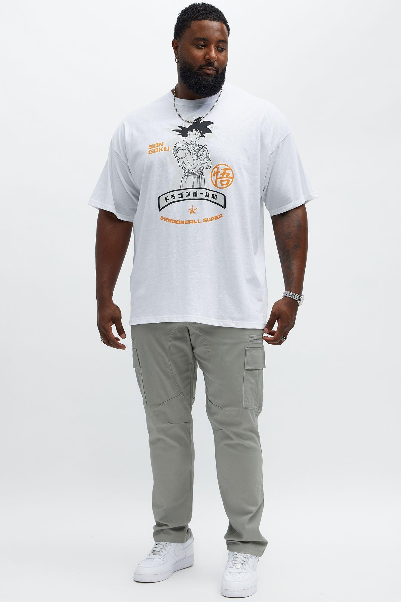 Dragon Ball Super Son Goku Short Sleeve Tee - White Product Image