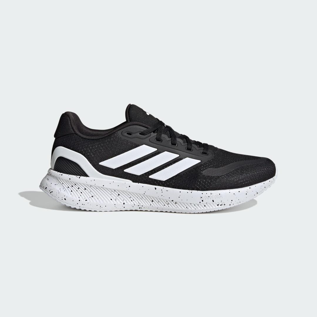 adidas Runfalcon 5 Running Shoes Cloud White 8 Mens Product Image