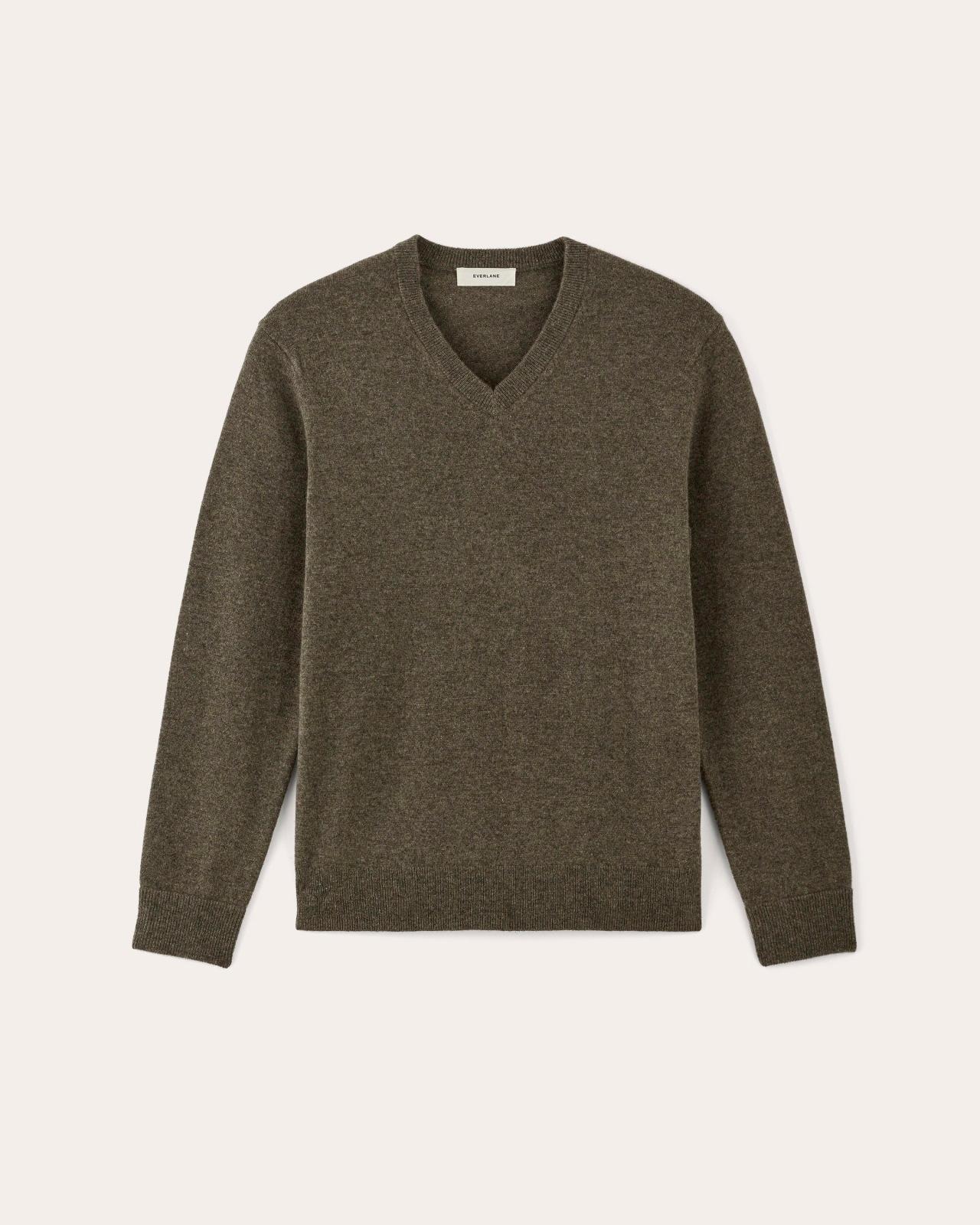The Cashmere V-Neck Sweater Product Image