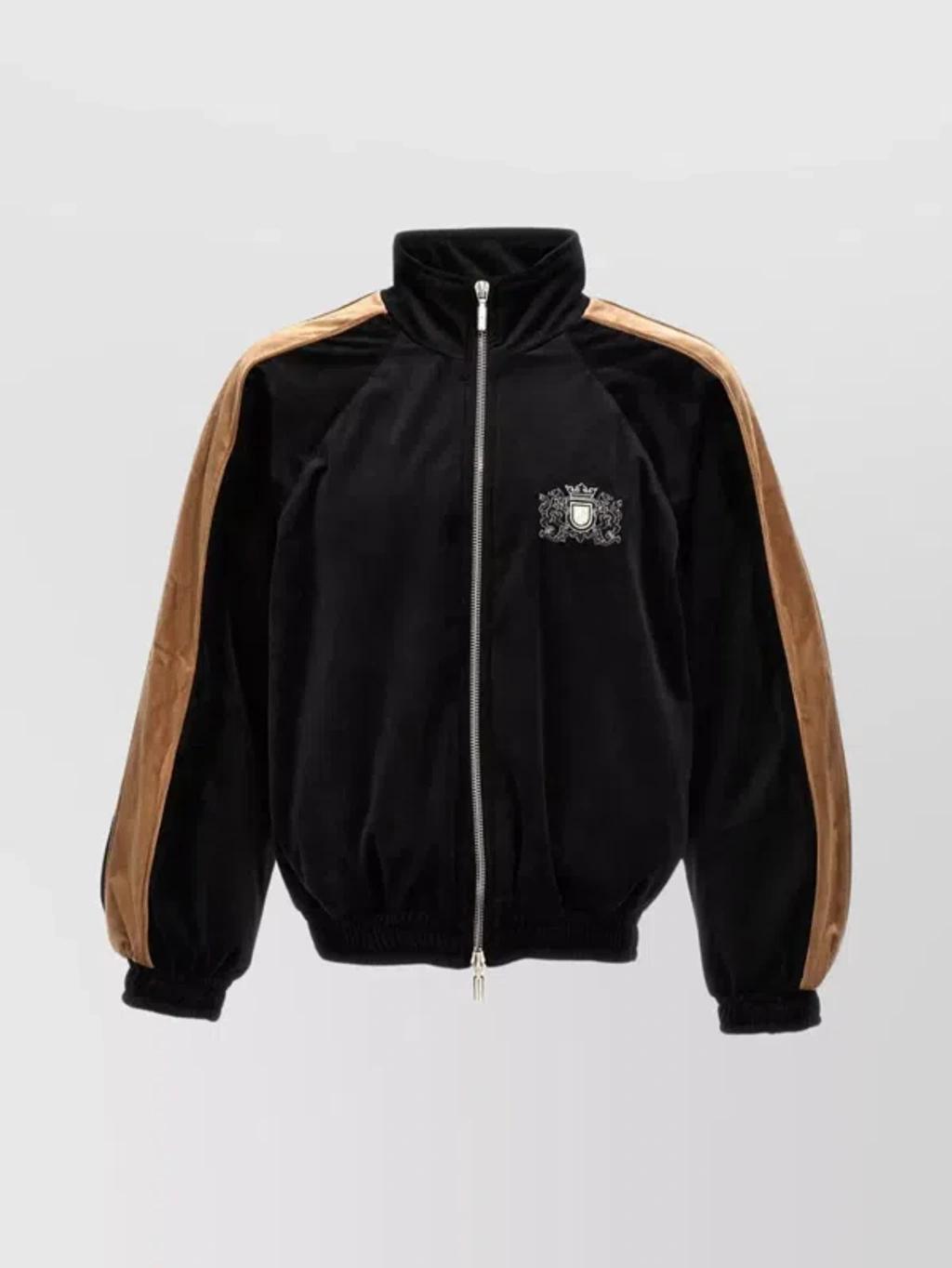 Mens Varsity Jacket in Monogram 72 Jacquard Product Image