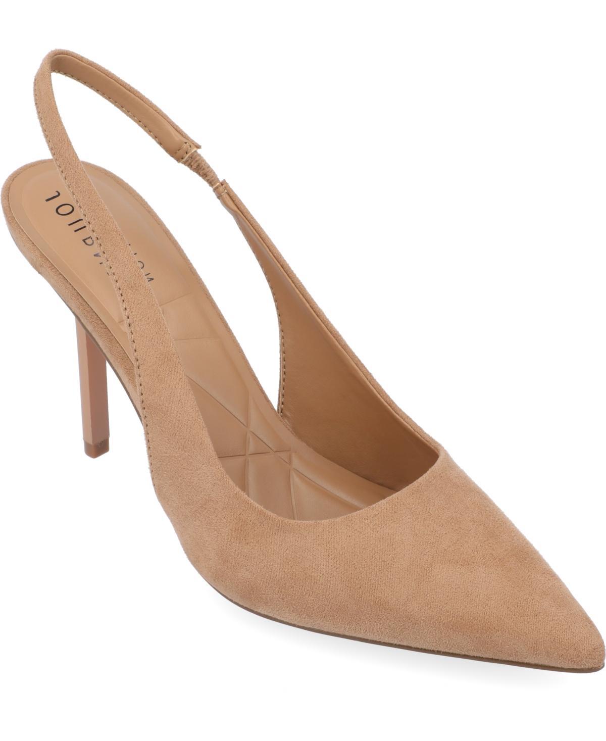 Journee Tru Comfort Foam Elenney Womens Slingback Heels Product Image