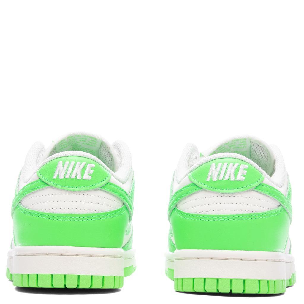 Women's Dunk Low - Sail/Green Strike Female Product Image