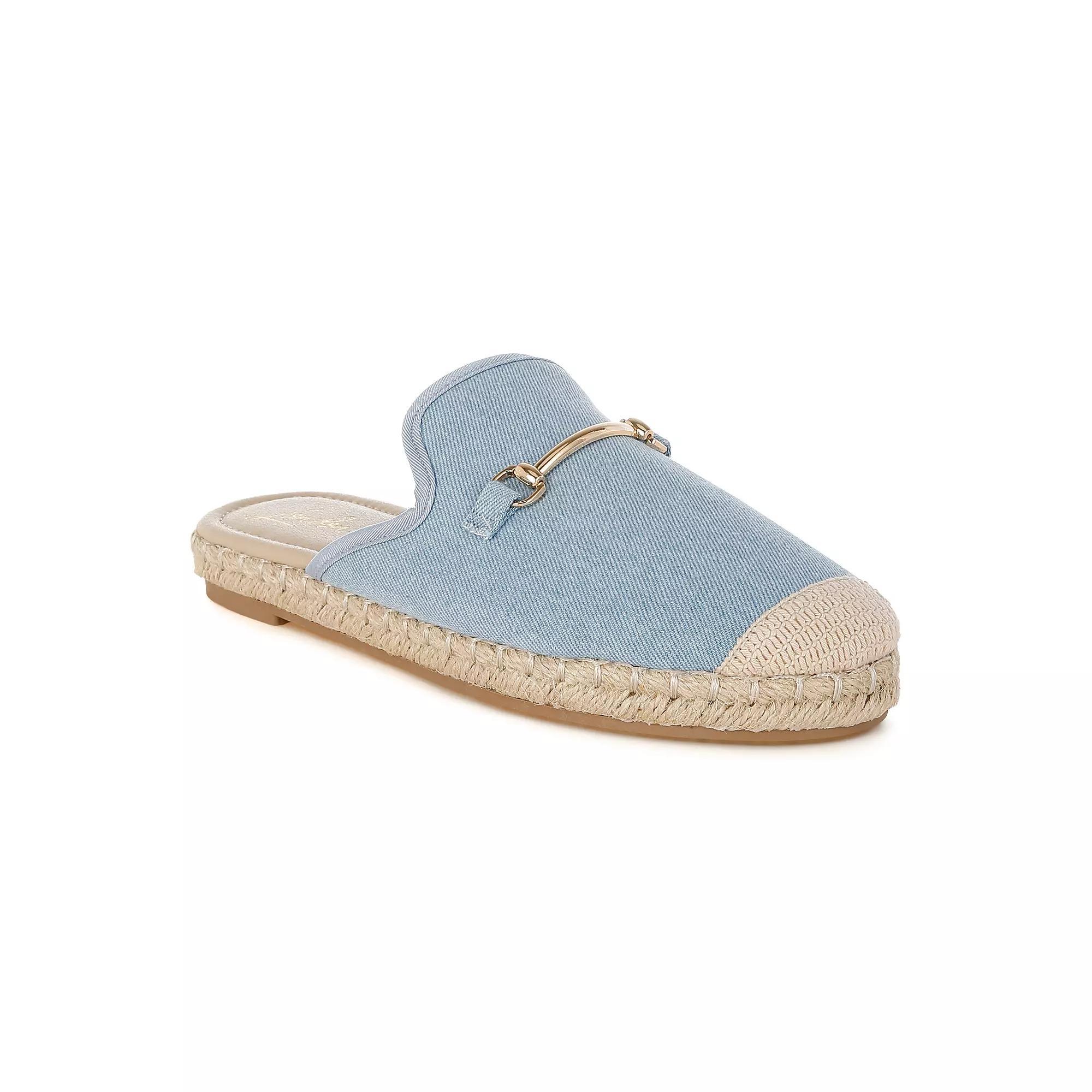 London Rag Midori Women's Slip-On Mules, Size: 8, Blue Product Image