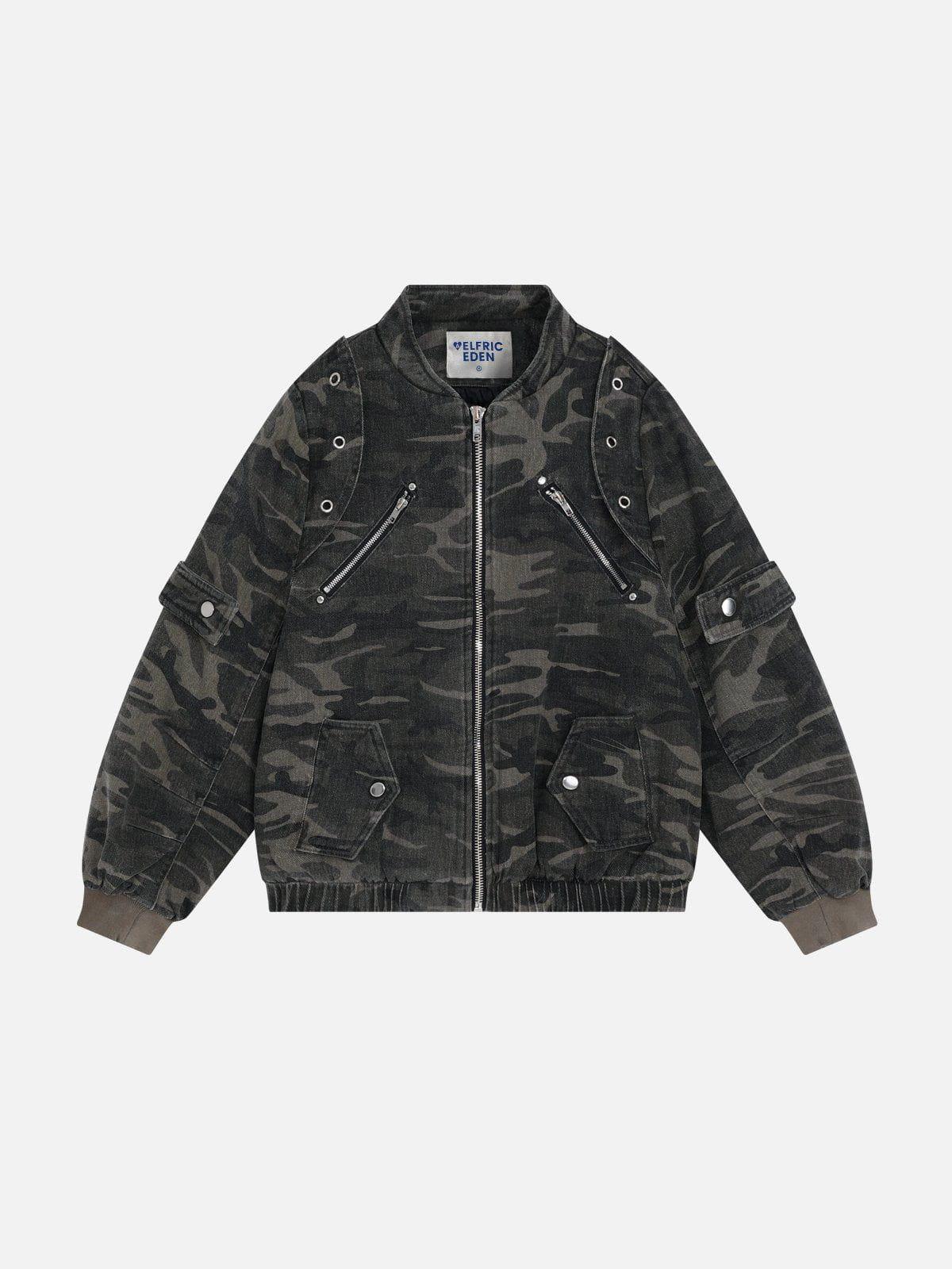 Aelfric Eden Camouflage Cargo Coat Product Image