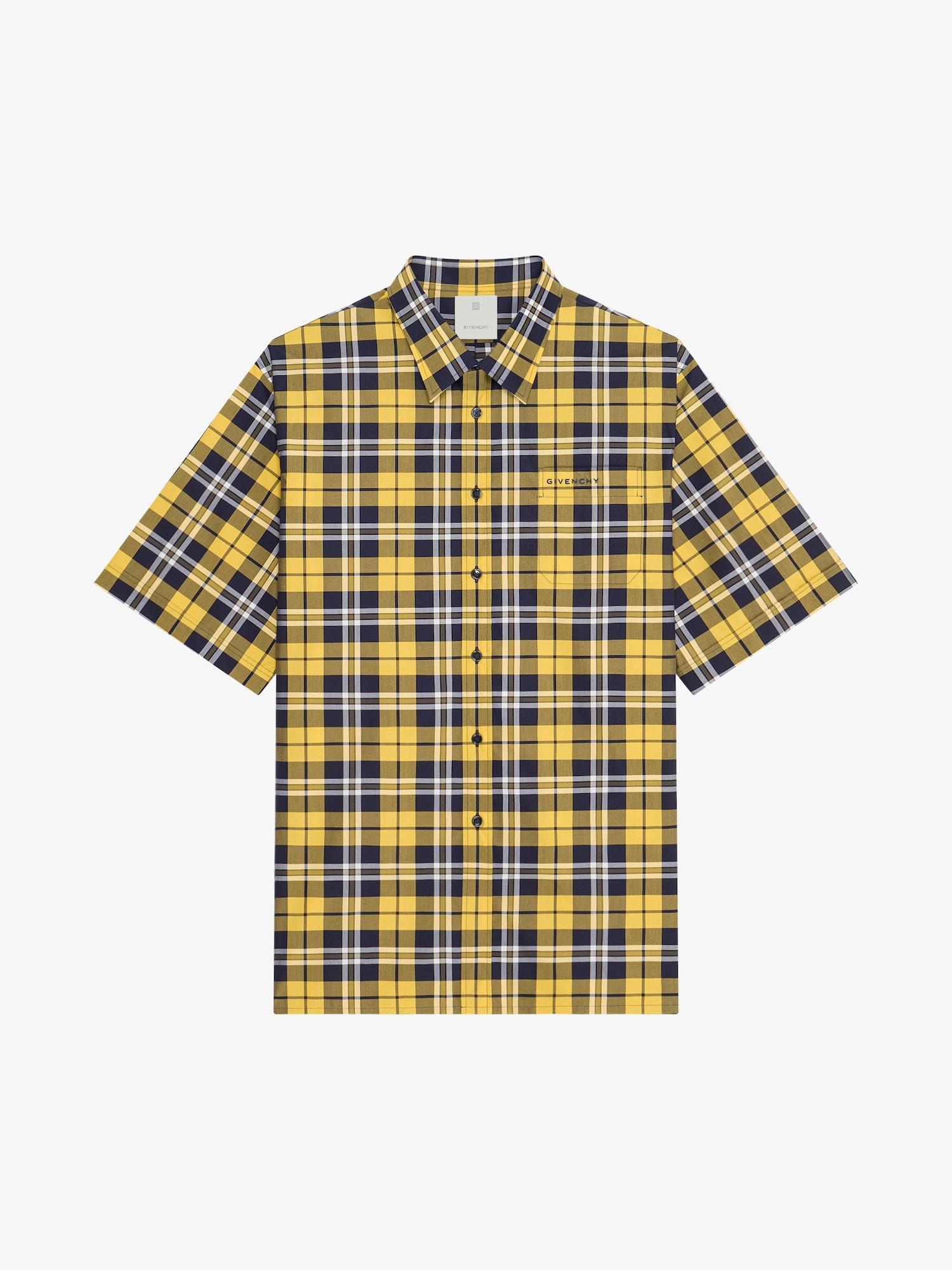 Checked shirt in cotton Product Image