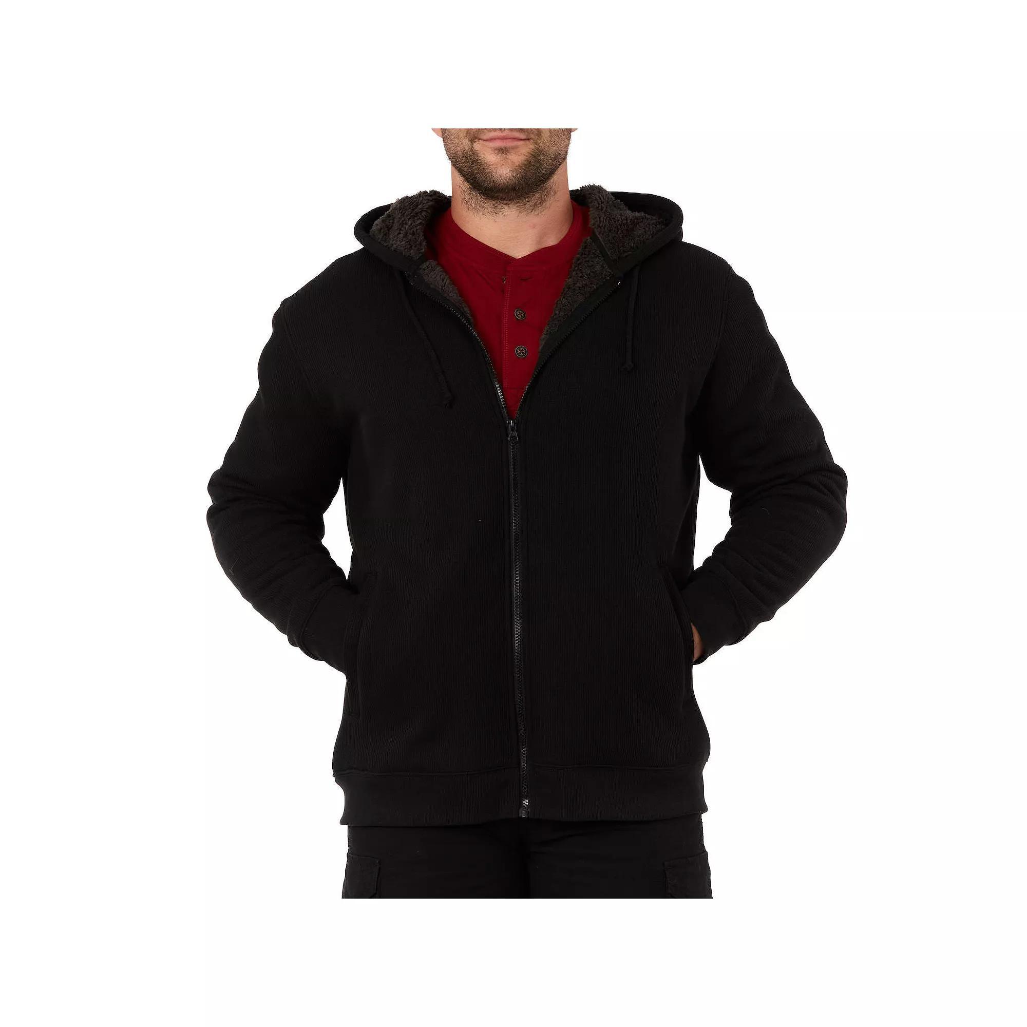Mens Smiths Workwear Hooded Sherpa-Lined Thermal Jacket Product Image