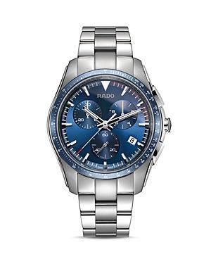 RADO Mens Hyperchrome Chronograph Blue Dial Bracelet Watch Product Image