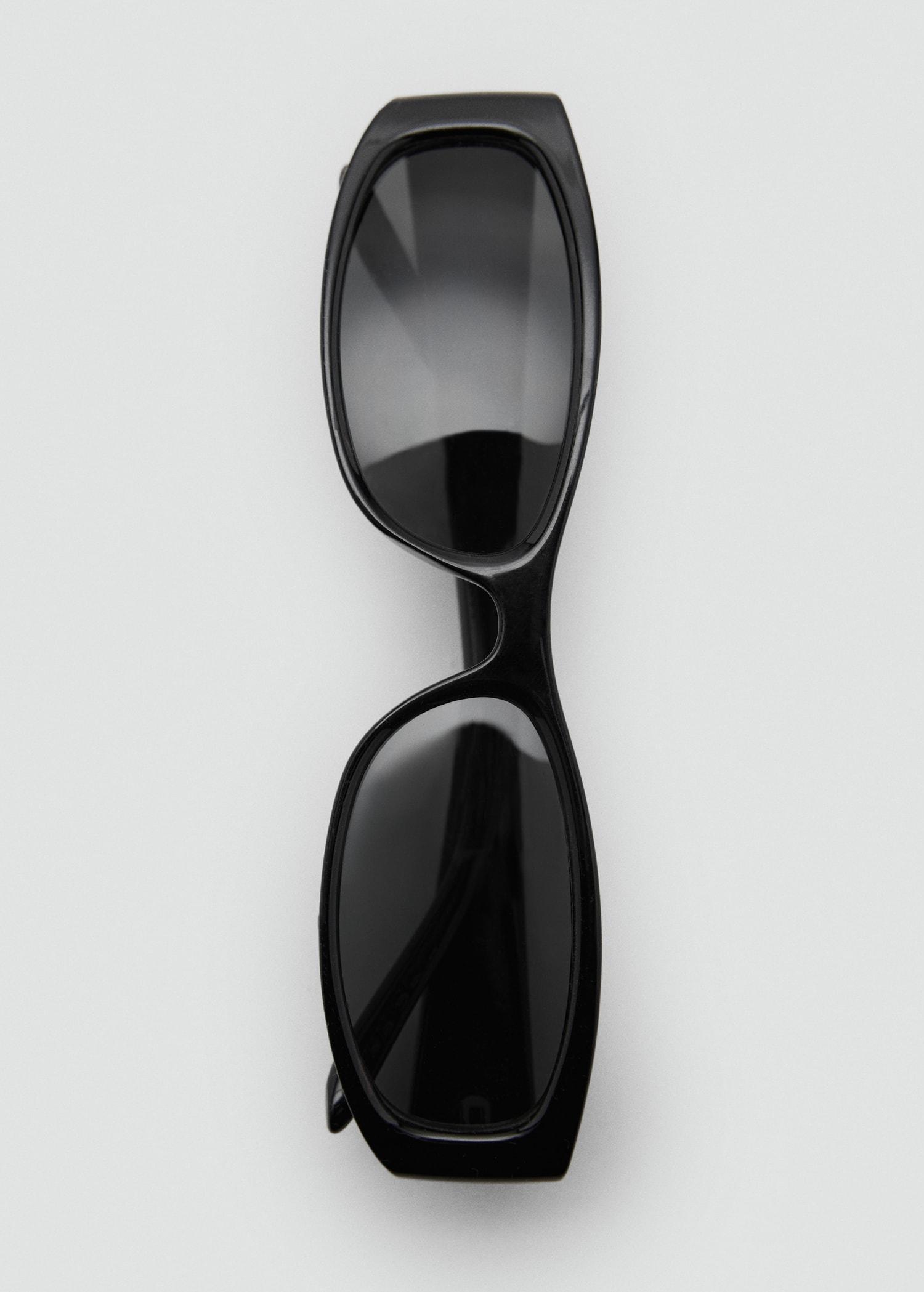 Rectangular-frame sunglasses - Women | MANGO USA Product Image
