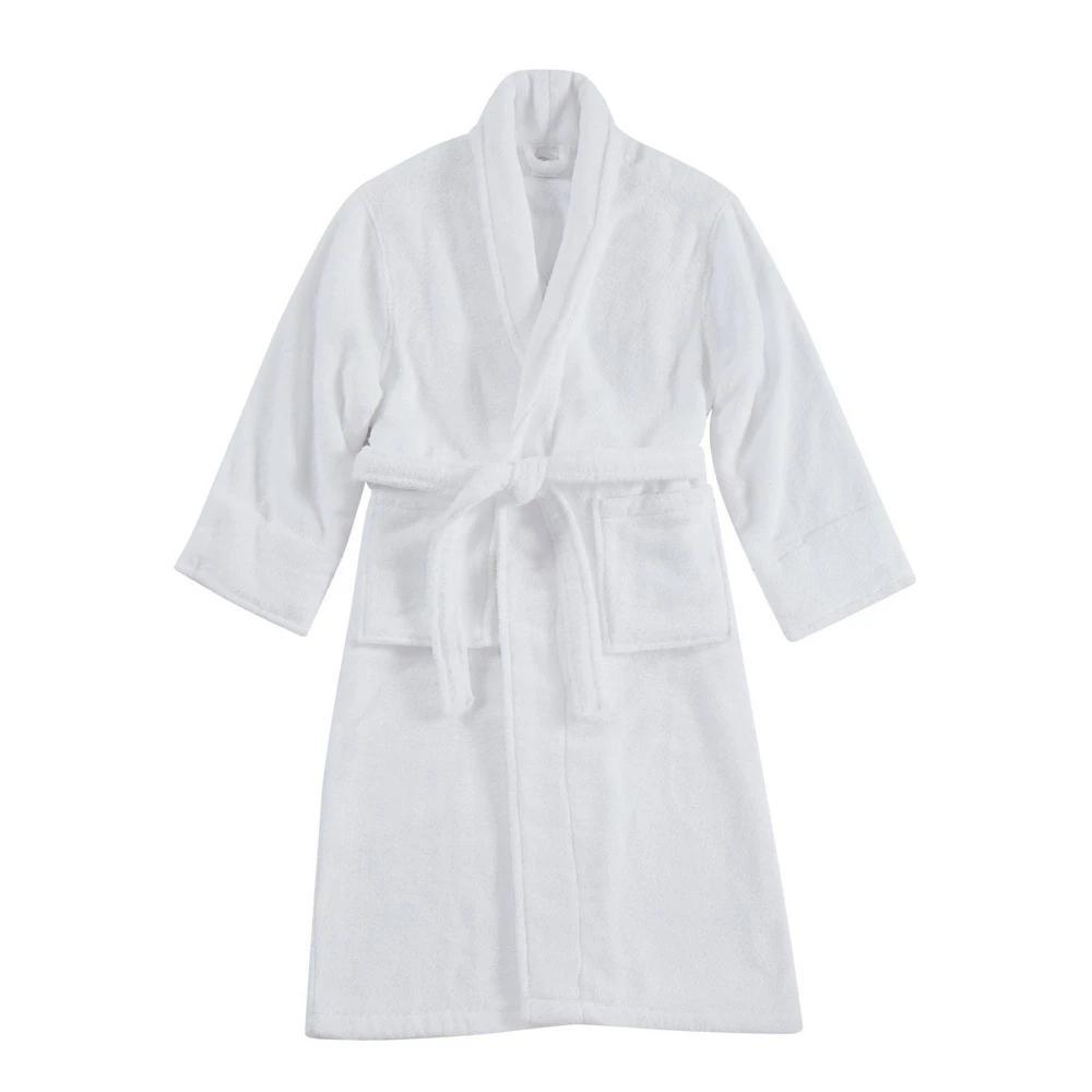 Borghese Roma Luxe Cotton Zero Twist Bath Robe, Women's, Size: Large/XL, White Product Image
