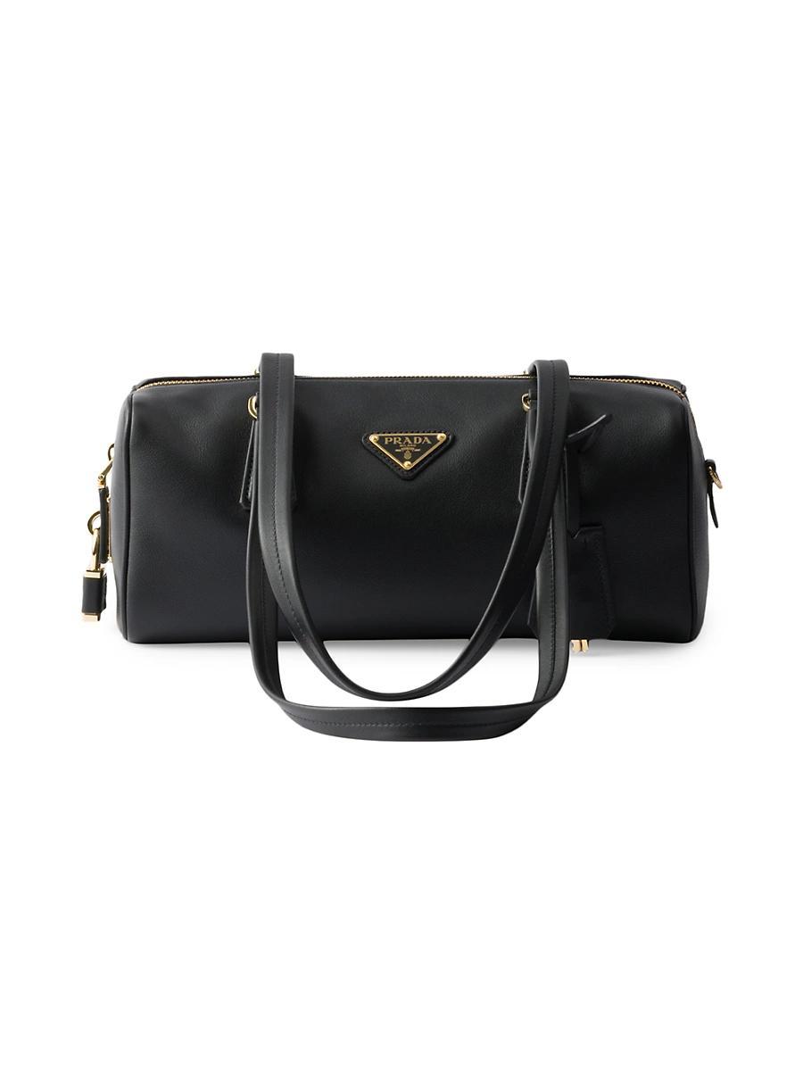 Womens Medium Leather Top-Handle Bag Product Image