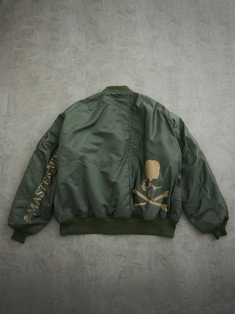 ALPHA X MASTERMIND MA-1 BOMBER JACKET Male Product Image