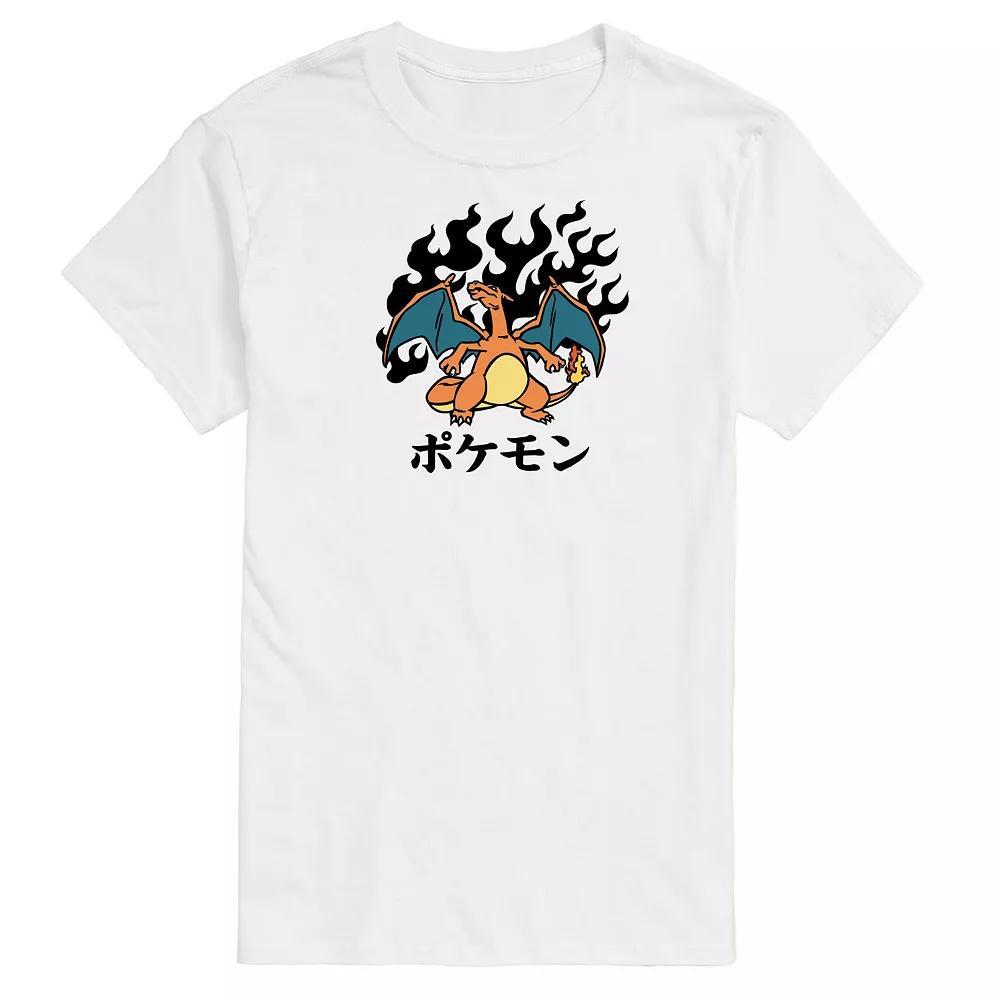 Mens Pokemon Charizard Flash Fire Tee Product Image