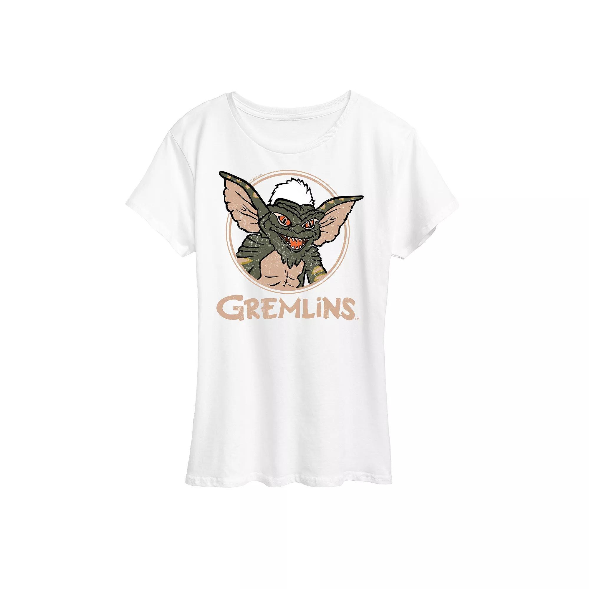 Womens Gremlins Drawing Graphic Tee, Girls Product Image