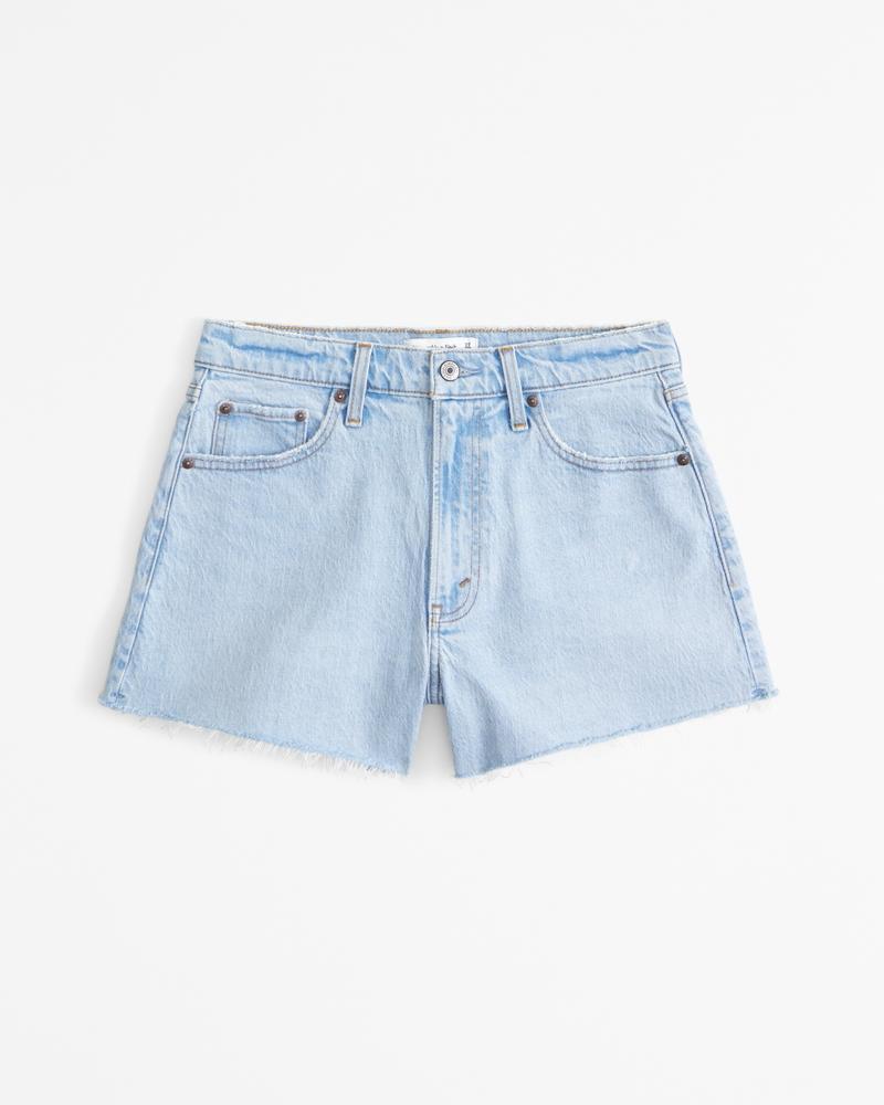 Curve Love High Rise 90s Cutoff Short Product Image